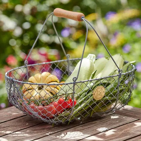 SC Large Harvest Basket - Grey