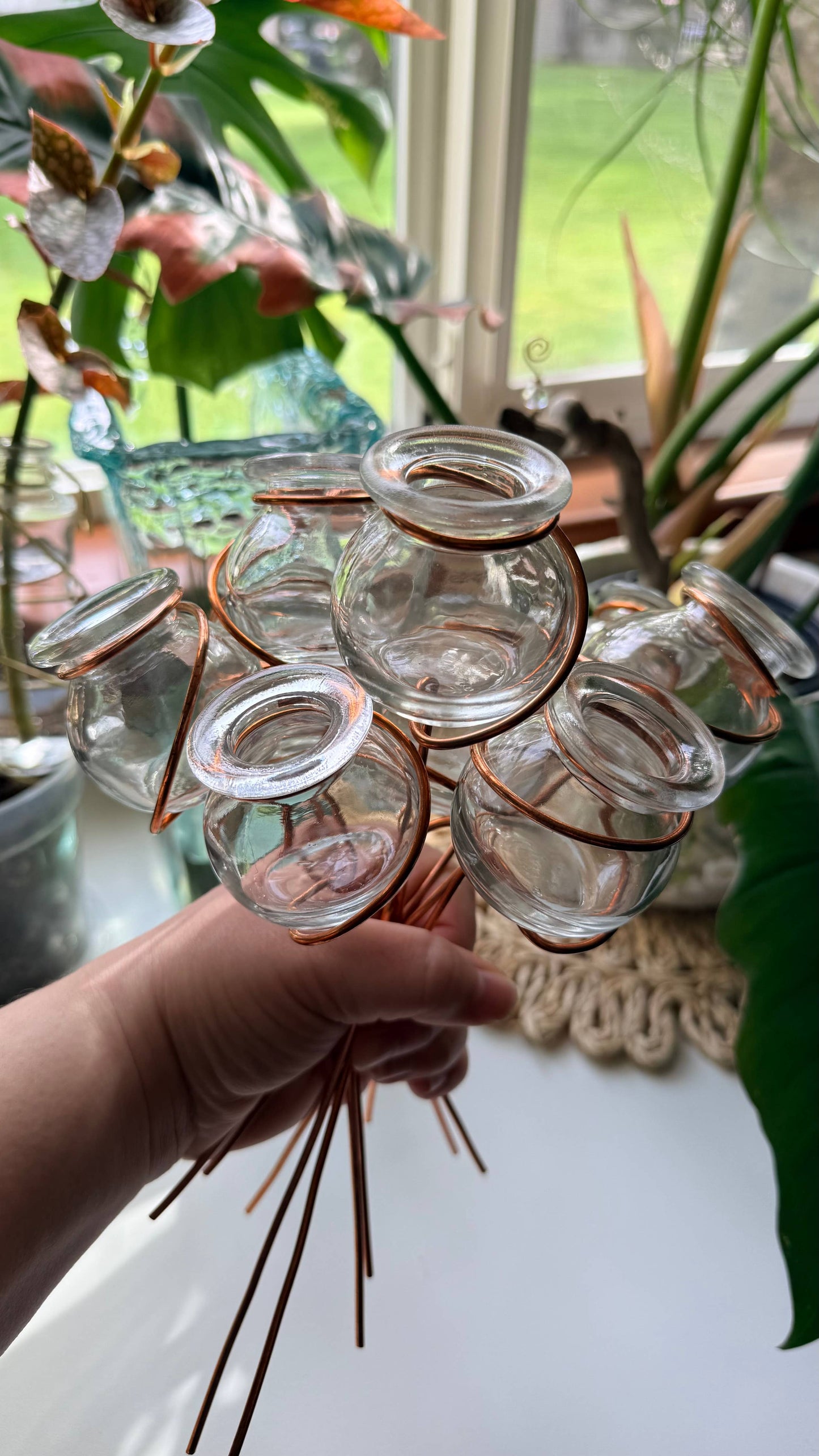 Copper Fish Bowl Propagation Stake™