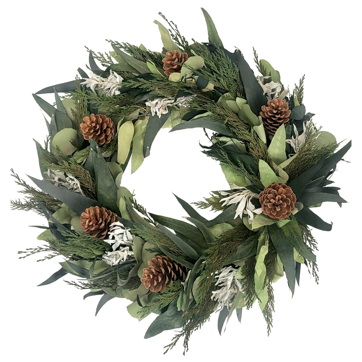 Winter Sage Holiday Wreath