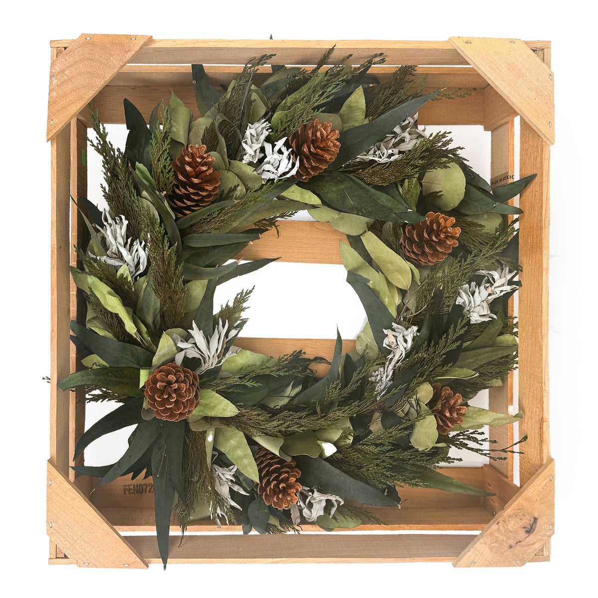 Winter Sage Holiday Wreath