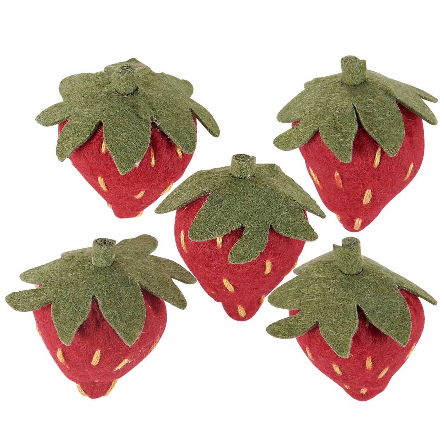 Strawberry Felt Magnets