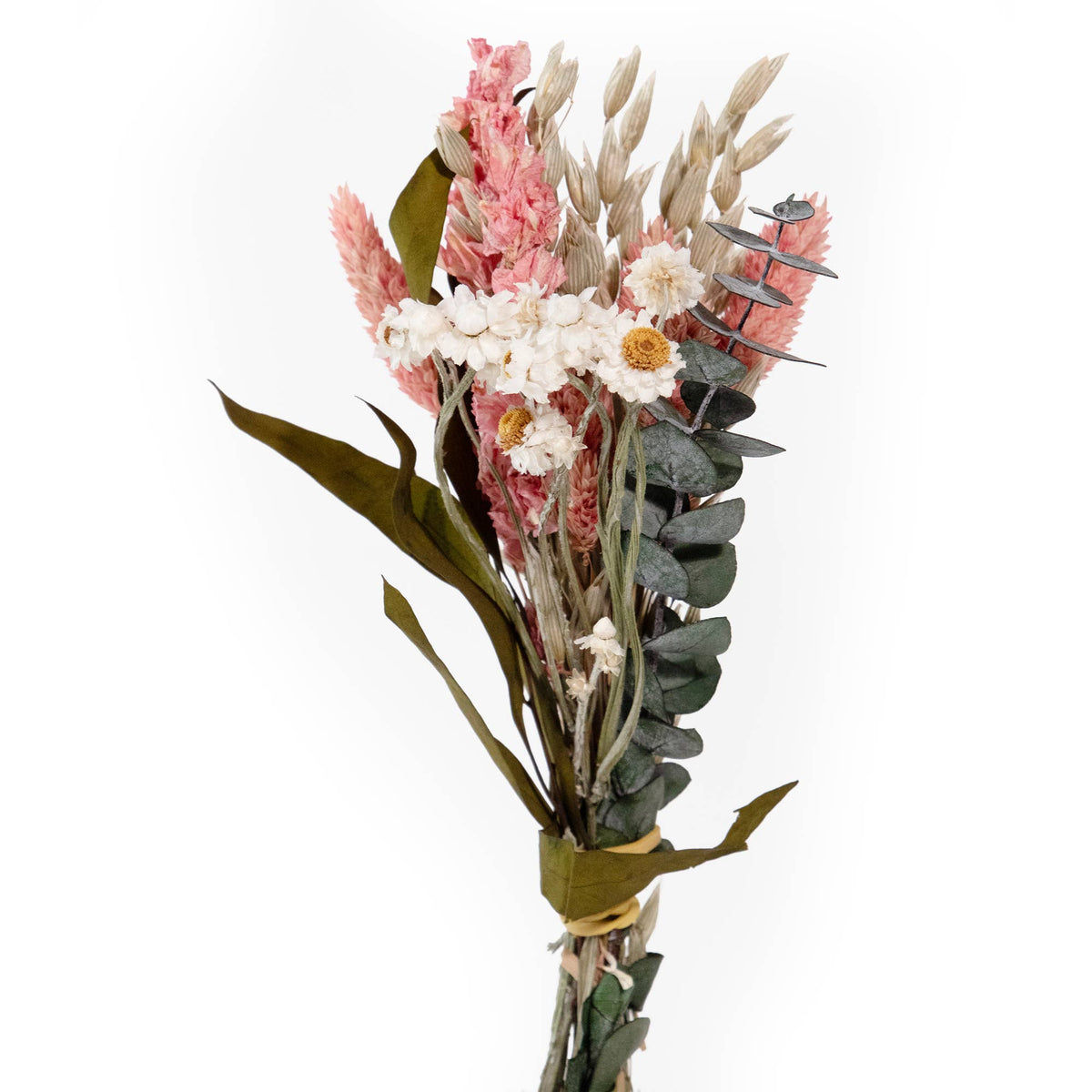MINI Pink Larkspur & Baby Eucalyptus Bouquet Bundle #134