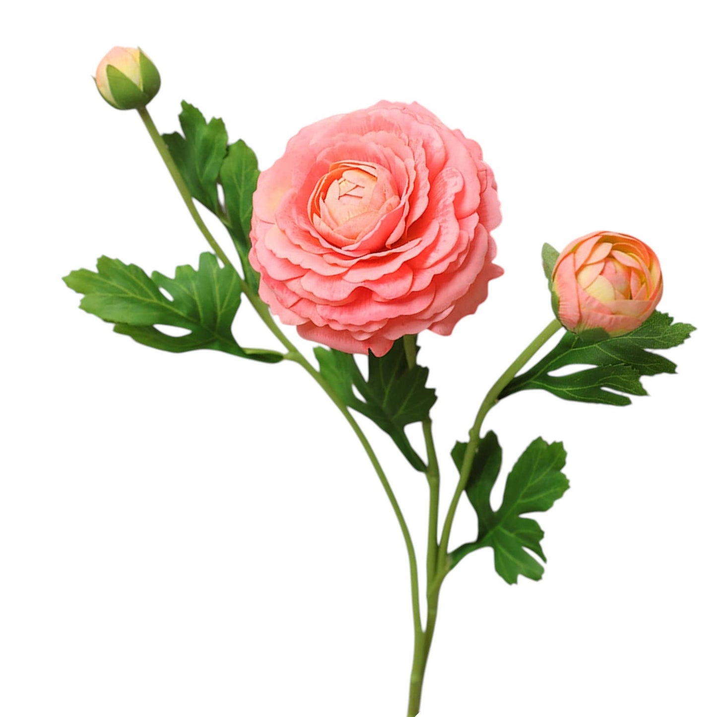 18"-Ultra Realistic Artificial Real Touch Ranunculus