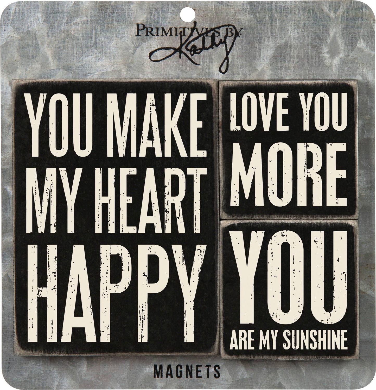 Heart Happy Magnet Set
