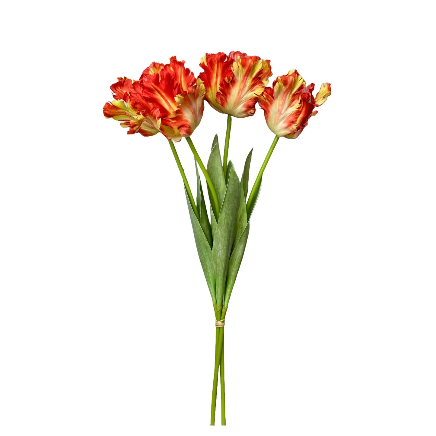 27" Artificial 3-D printed Soft Touch Parrot Tulip