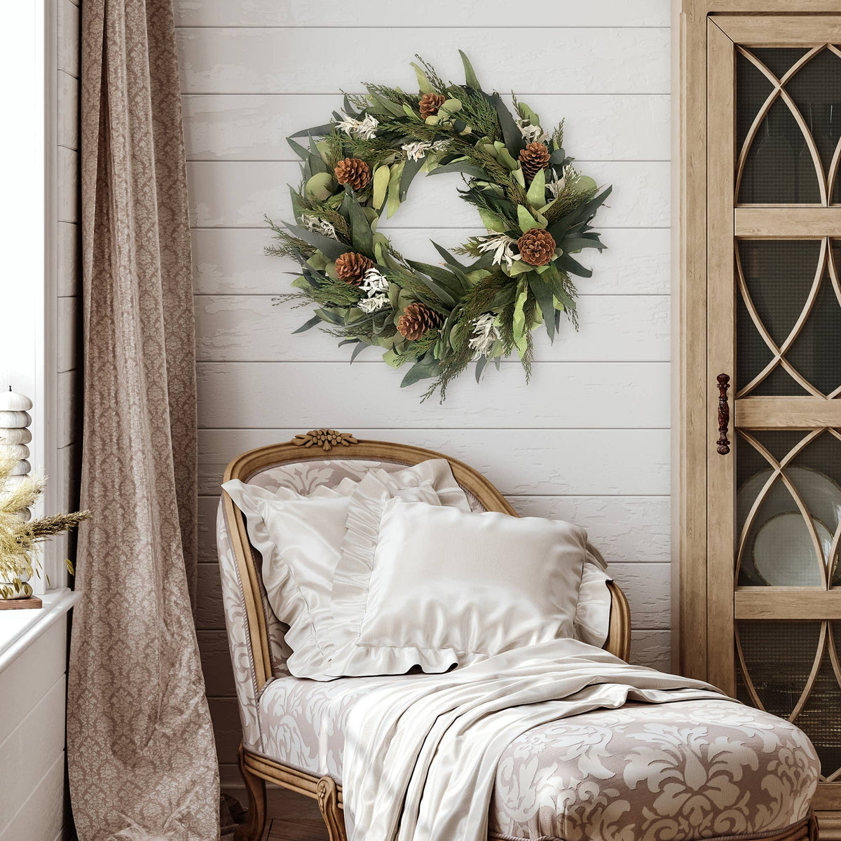 Winter Sage Holiday Wreath