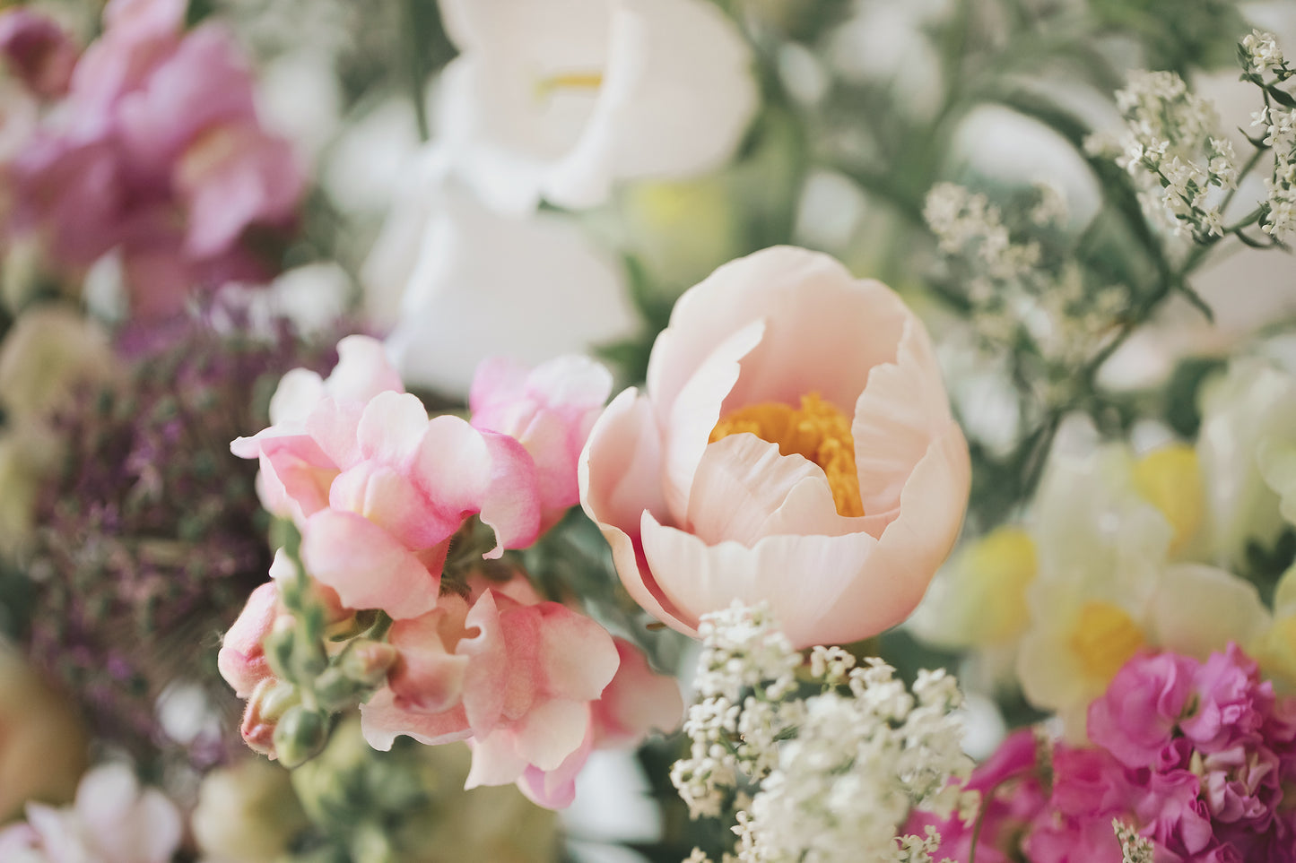 Wrapped Market Bouquet-Hand Tied - Custom Color Choices Available