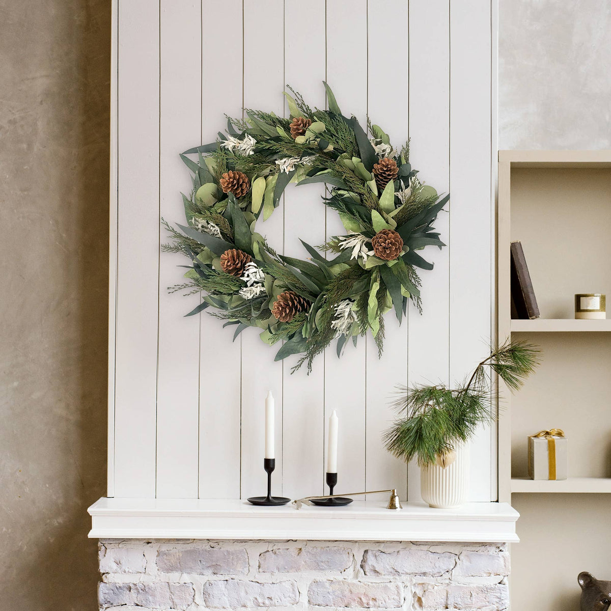 Winter Sage Holiday Wreath